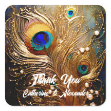 Peacock Feathers Perlen Luxus elegante Trachten