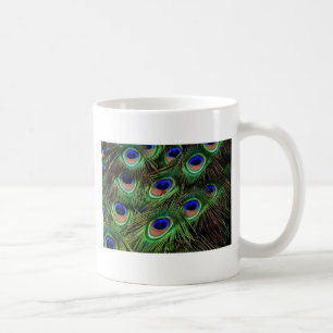 Peacock Feathers Tasse