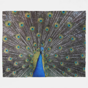 PEACOCK FLEECEDECKE