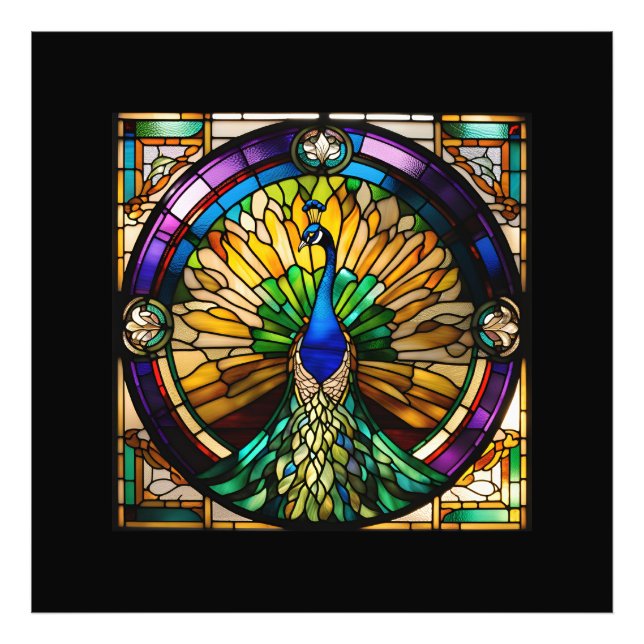 Peacock Fotodruck (Vorne)