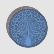 Peacock Gap Car Magnet