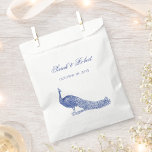 Peacock Geschenktütchen<br><div class="desc">Dies ist eine wunderschöne Vintag inspirierte Pfauengefältasche. Ideal für Ihre Veranstaltung!</div>