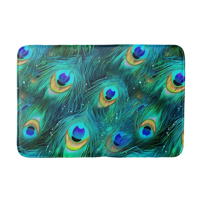 Peacock Glory Badematte (Vorderseite)