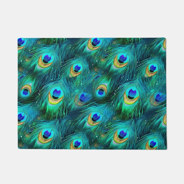 Peacock Glory Fußmatte (Vorderseite)
