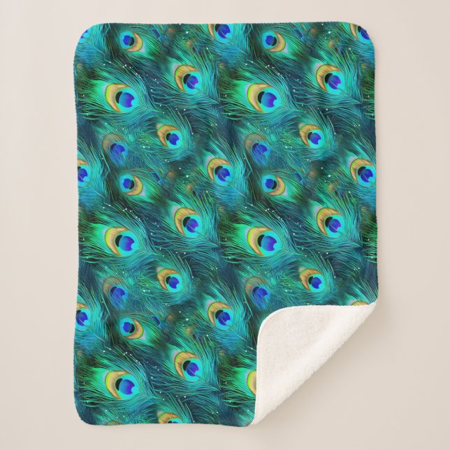 Peacock Glory Sherpadecke (Vorderseite)
