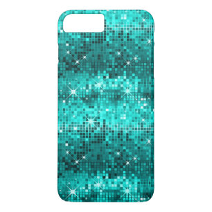 Peacock Green Disco Glitzer Case-Mate iPhone Hülle