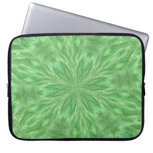 Peacock Green Laptop Sleeve