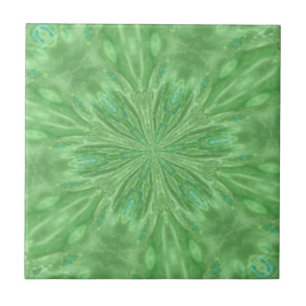 Peacock Green Tile Fliese