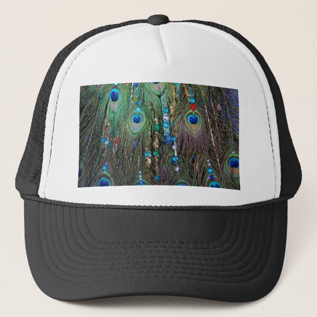 Peacock Jewelery Truckerkappe (Vorderseite)