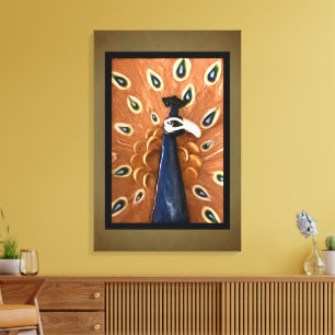 Peacock Leinwanddruck