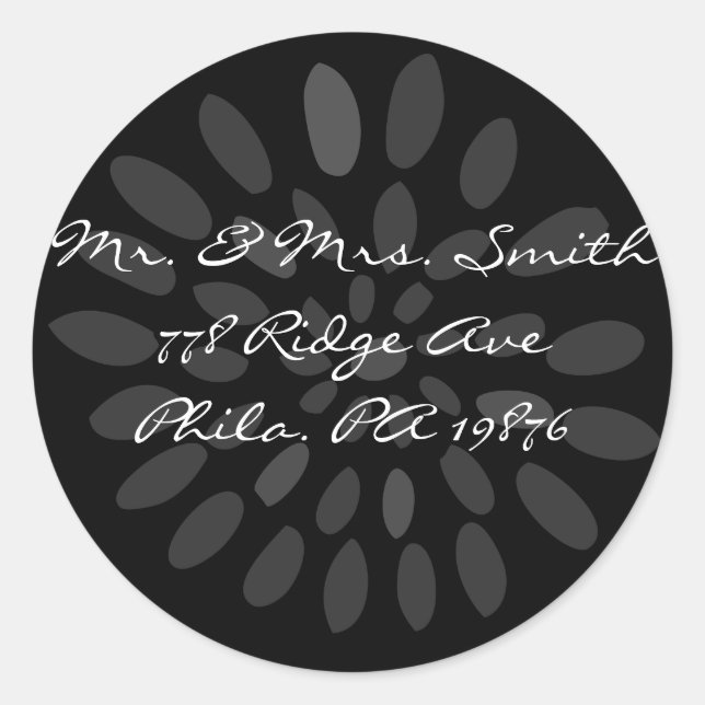 Peacock Love Bird Wedding Repair Card Sticker Sieg (Vorderseite)