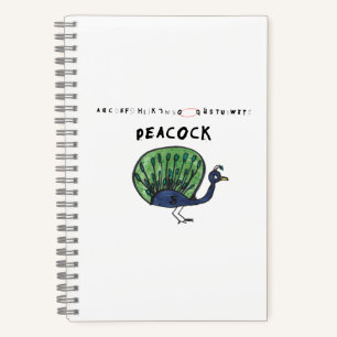Peacock Lovers Notizbuch