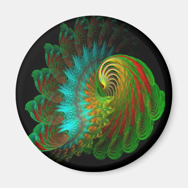 Peacock Magnet (Vorne)