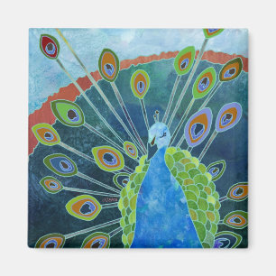 Peacock Magnet