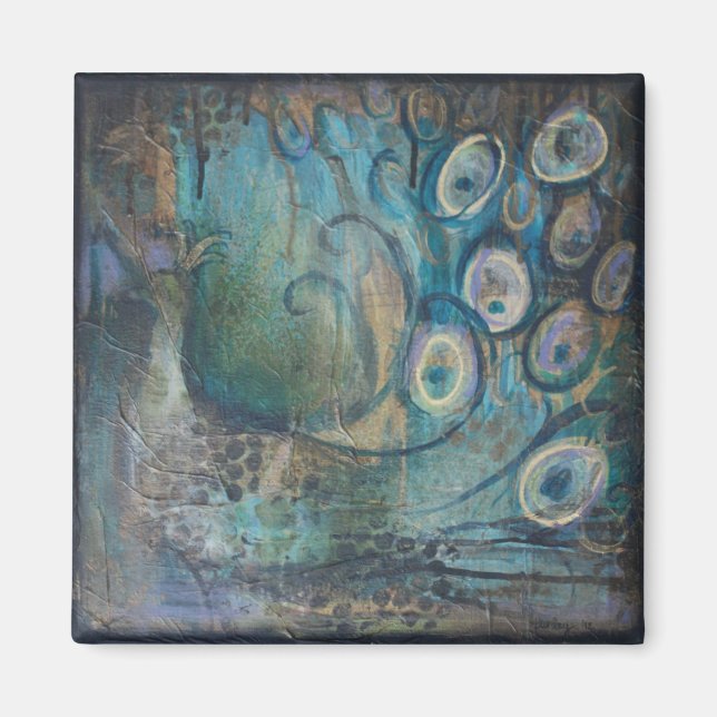 Peacock Magnet (Vorne)