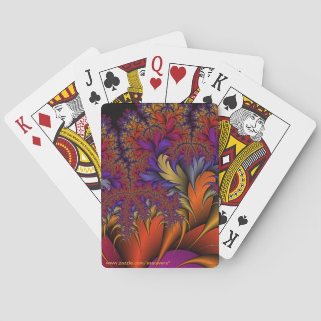 Peacock Ore Spielkarten (Rückseite)