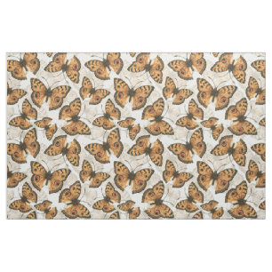 Peacock pansy-schmetterling-Muster Stoff