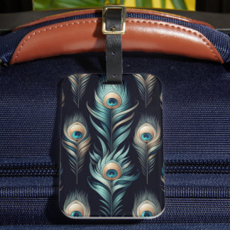 Peacock Plumes Gepäckanhänger