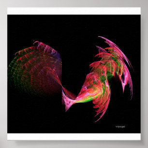 peacock poster
