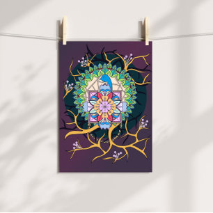 Peacock Poster