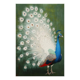 Peacock Poster