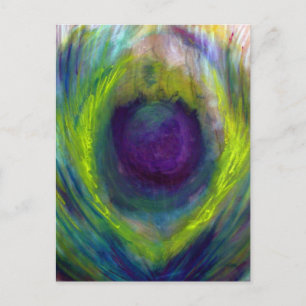 Peacock Postkarte