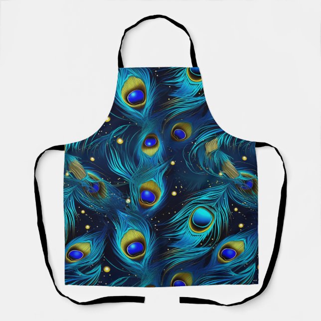 Peacock Pride Schürze (Vorderseite)