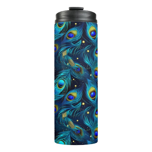 Peacock Pride Thermosbecher (Vorderseite)