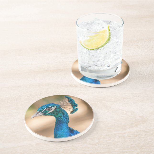 Peacock Sandstone Untersetzer (Seite)