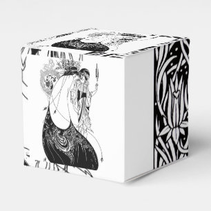 Peacock Skirt Beardsley Art Nouveau Geschenkschachtel