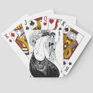 Peacock Skirt Beardsley Art Nouveau Spielkarten