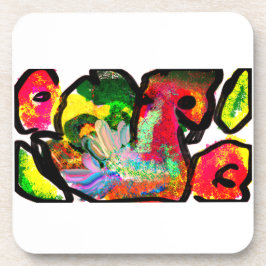 Peacock spring Art Getränkeuntersetzer