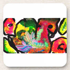 Peacock spring Art Getränkeuntersetzer