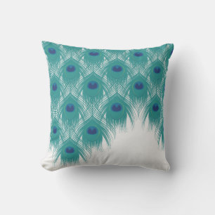 Peacock Throw Pillow Kissen