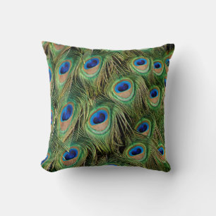Peacock Throw Pillow Kissen