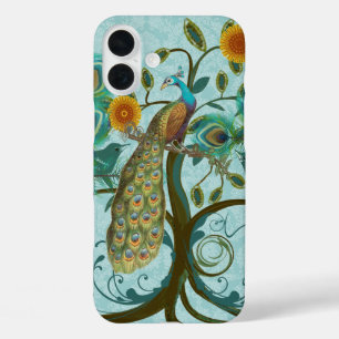 Peacock Tree Birdcage Damask iTouch Case