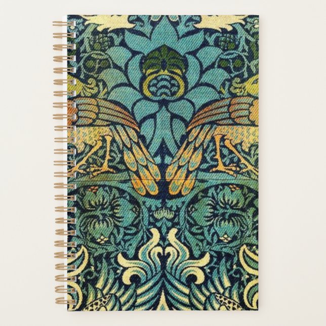 Peacock und Dragon William Morris Planer (Vorderseite)