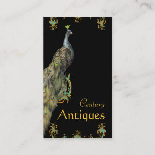 Peacock und Scrolls Business Visitenkarte