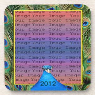 Peacock Wedding Untersetzer