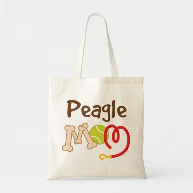 Peagle Hundezucht-Mama-Geschenk Tragetasche (Vorne)