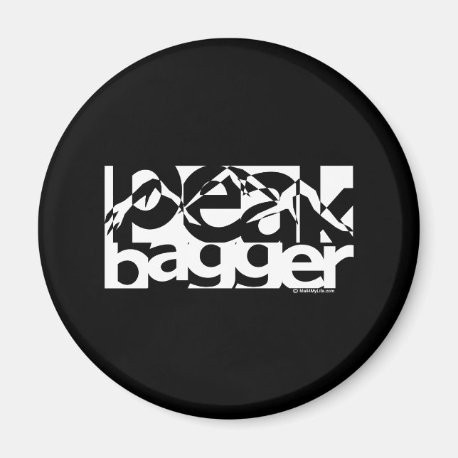 Peak Bagger Magnet (Vorne)