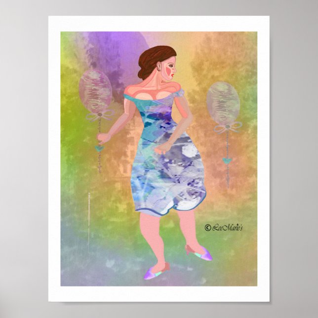 Peak Behind LeeMarie's Creative Design Poster (Vorne)