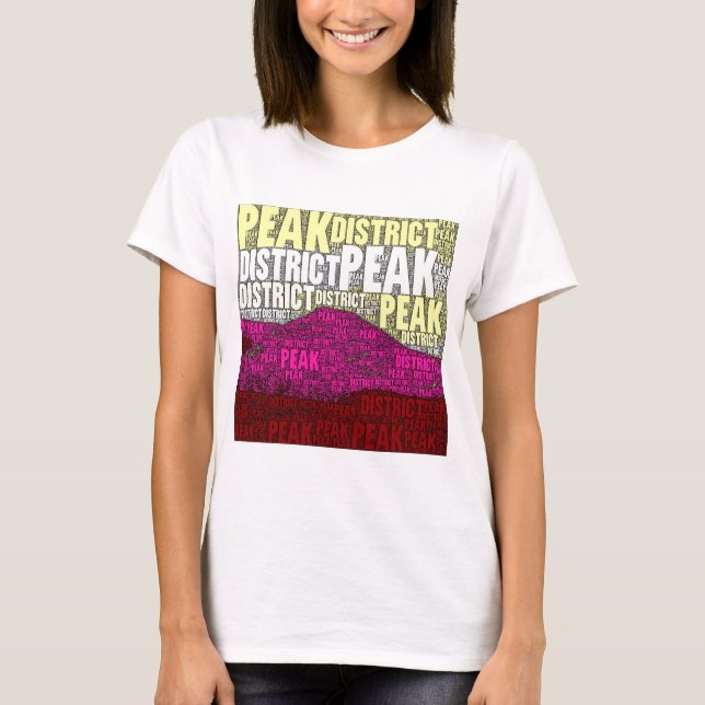 Peak District Design T-Shirt (Vorderseite)
