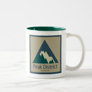 Peak-District-Nationalpark Rustikal Zweifarbige Tasse