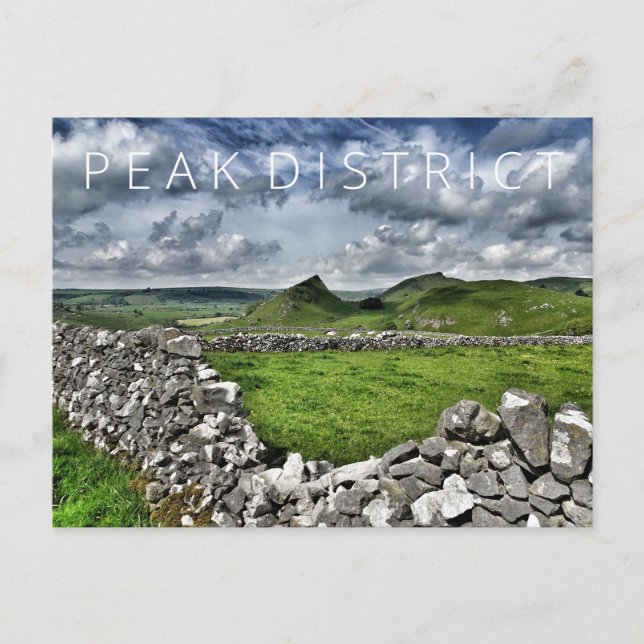Peak District Postkarte (Vorderseite)