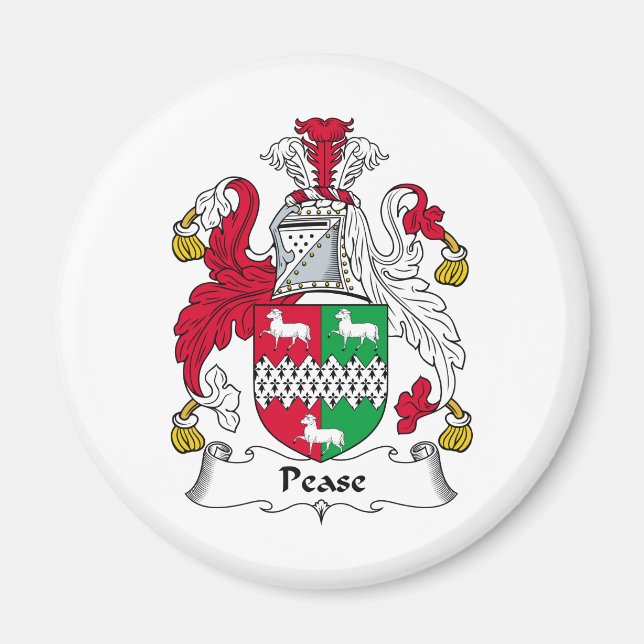 Peak-Familienwappen Magnet (Vorne)