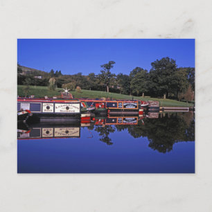 Peak Forest Canal Derbyshire England Postkarte