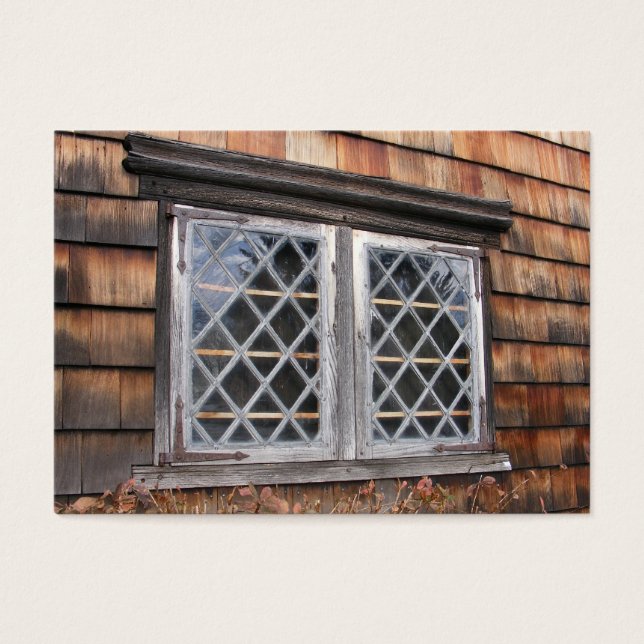 Peak House Window ~ ATC (Vorderseite)