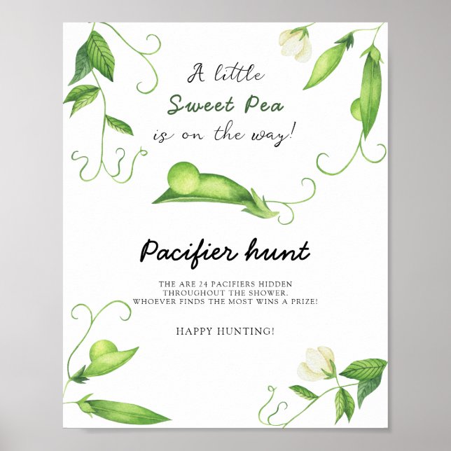 Peakbaby-Dusche - Schnuller-Jagdspiel Poster (Vorne)