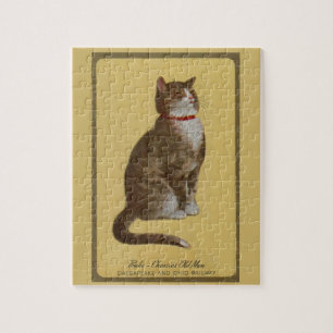 Peake, Chessie's Old Man Tomcat Tabbykatze Puzzle